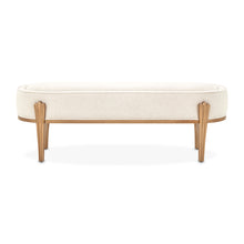 Camellia Field Bench - Warm Pecan