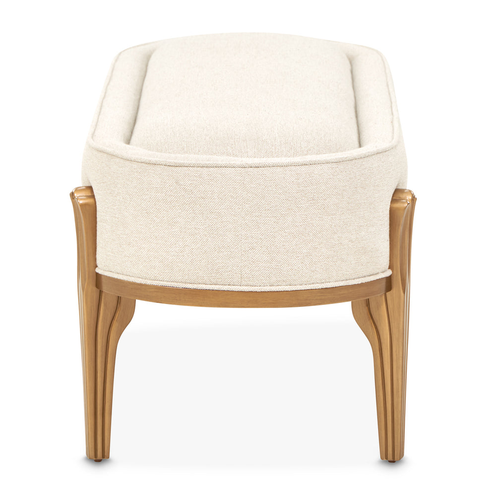Camellia Field Bench - Warm Pecan