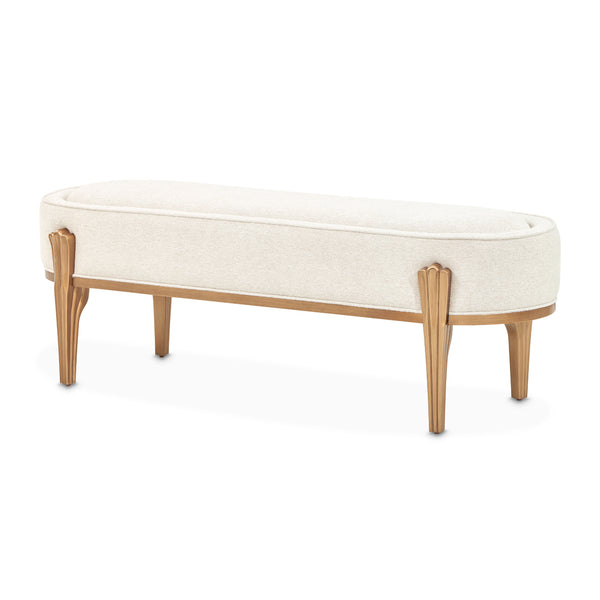 Camellia Field Bench - Warm Pecan alternate view
