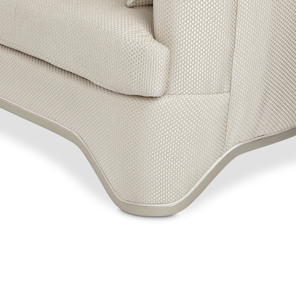 London Place Loveseat in Light Champagne