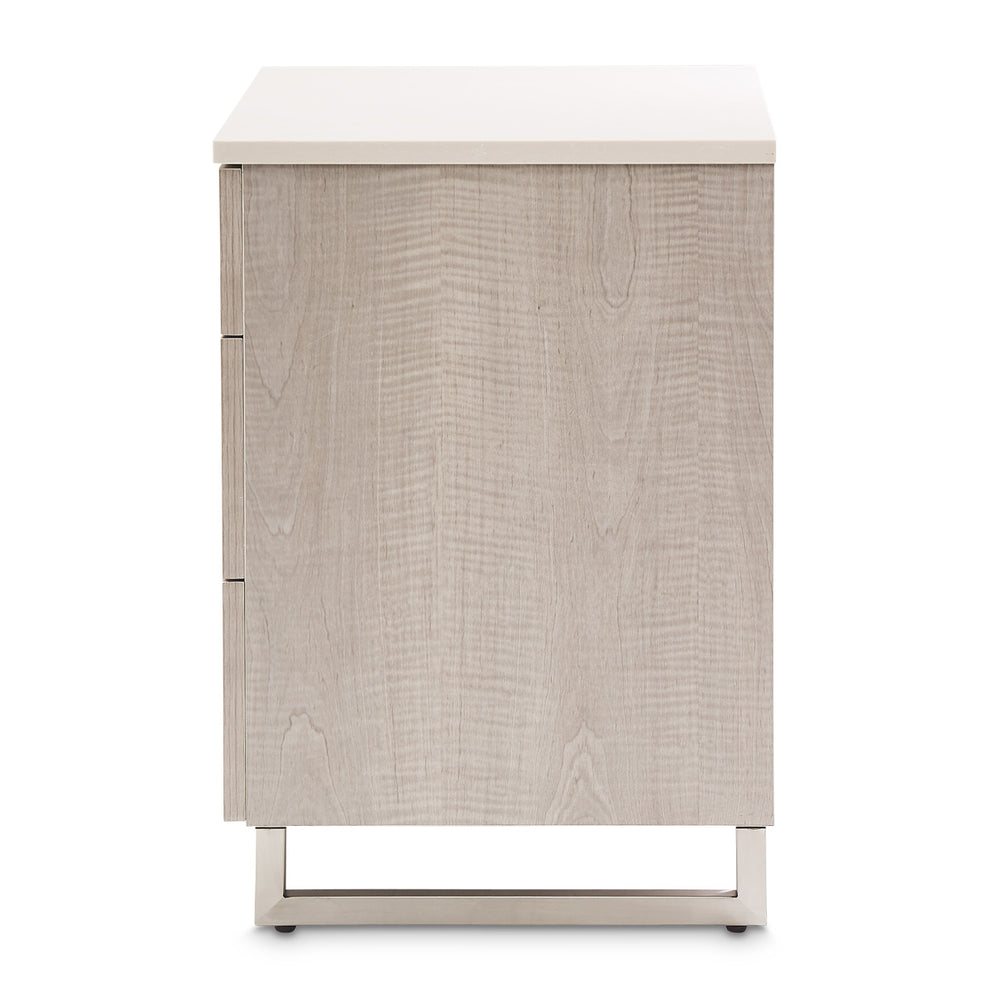 Marin Nightstand in Greige