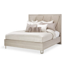Marin Queen Panel Bed in Greige