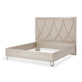 Marin Queen Panel Bed in Greige