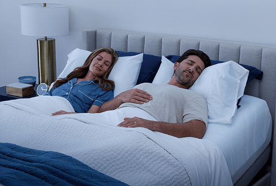 TEMPUR-ActiveBreeze Queen dressed bed
