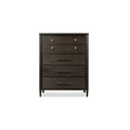 Ridgewood Five Drawer Oak Wood Chest in Yin