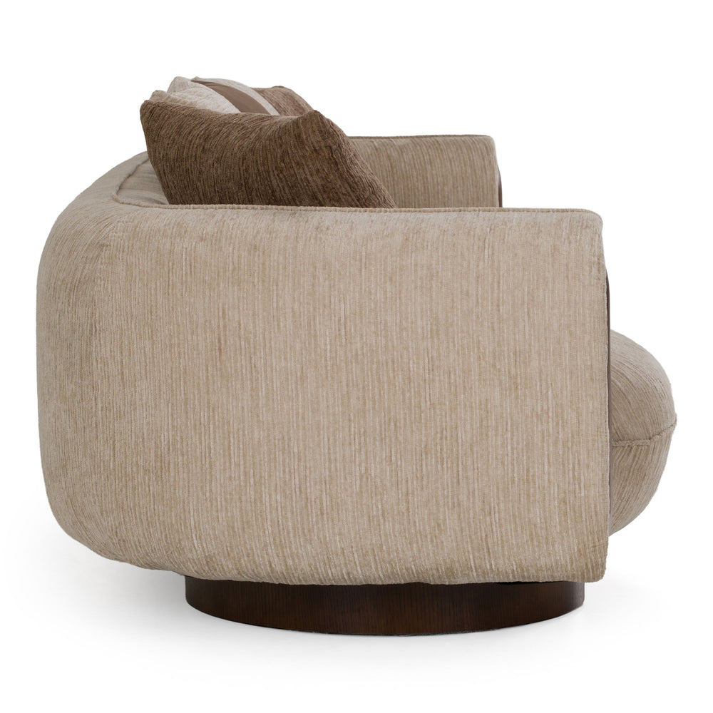 Amber Wood II Multi Color Sofa 110