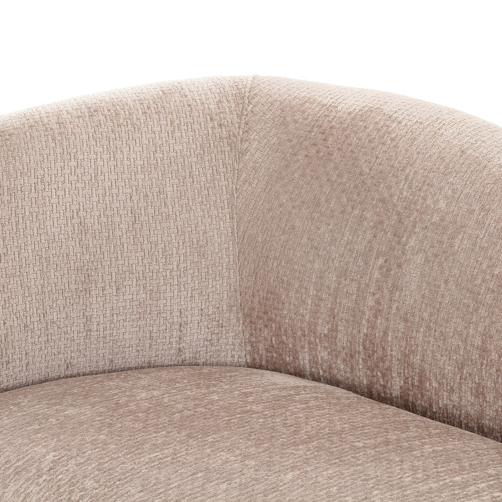 Calico Weave Fabric 4-Seat Sofa 103