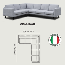Destrezza 3pcs Sectional 117