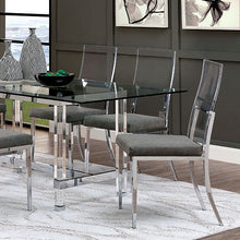 Lumina glass dining table