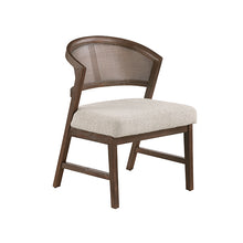 Capri rattan back side chair