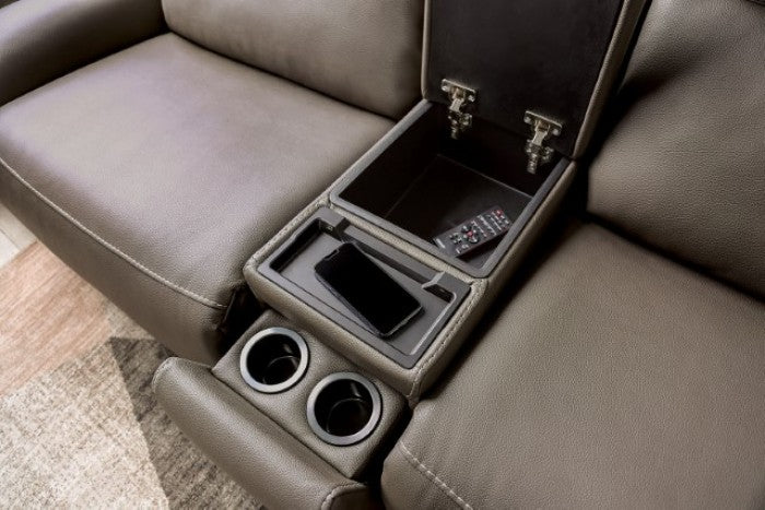 Sterling Dark Gray Zero-Gravity Power Reclining Sectional