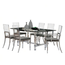 Lumina Glass Dining Table Only