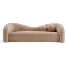 Calico Weave Fabric 4-Seat Sofa 103