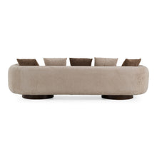 Amber Wood II Multi Color Sofa 110