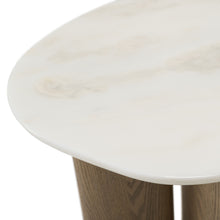 Amber Wood 3-Piece Buckwheat + Onyx Nesting Coffee Table Set