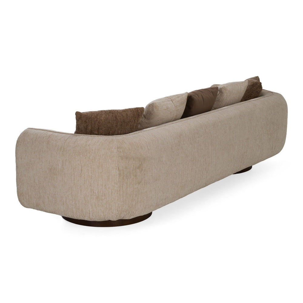 Amber Wood II Multi Color Sofa 110