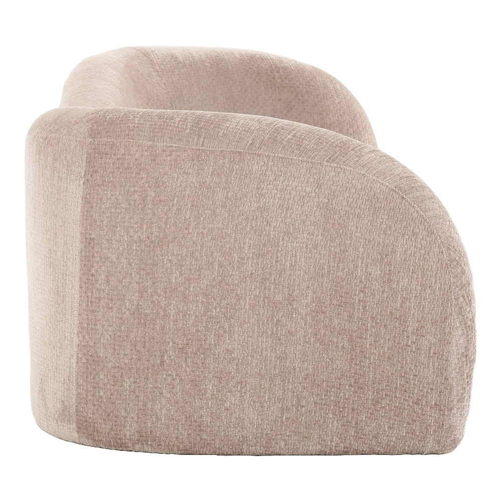 Calico Weave Fabric 4-Seat Sofa 103