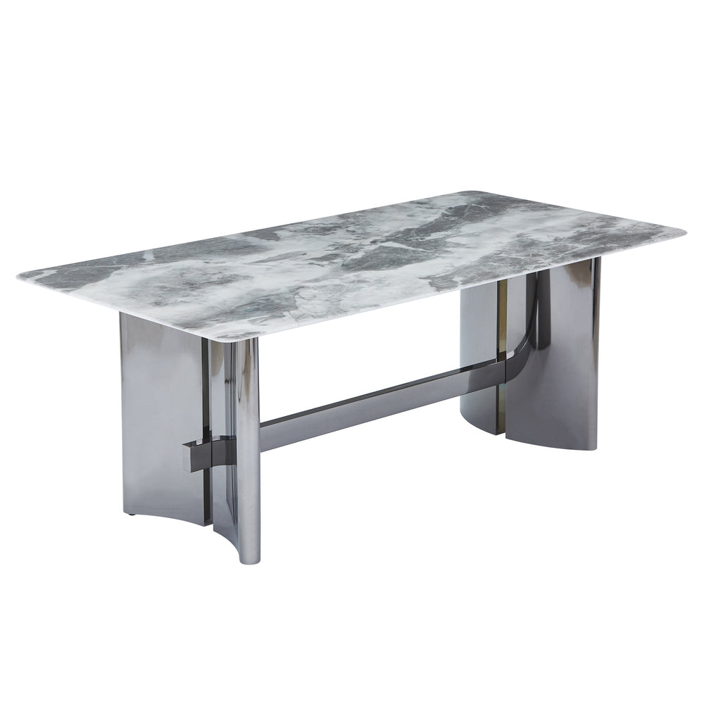 Luxe Stone Dining Table