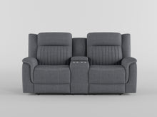 Dean Double Reclining Love Seat with Center Console