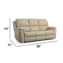 Henry Power Reclining Sofa with Power Headrests & Lumbar