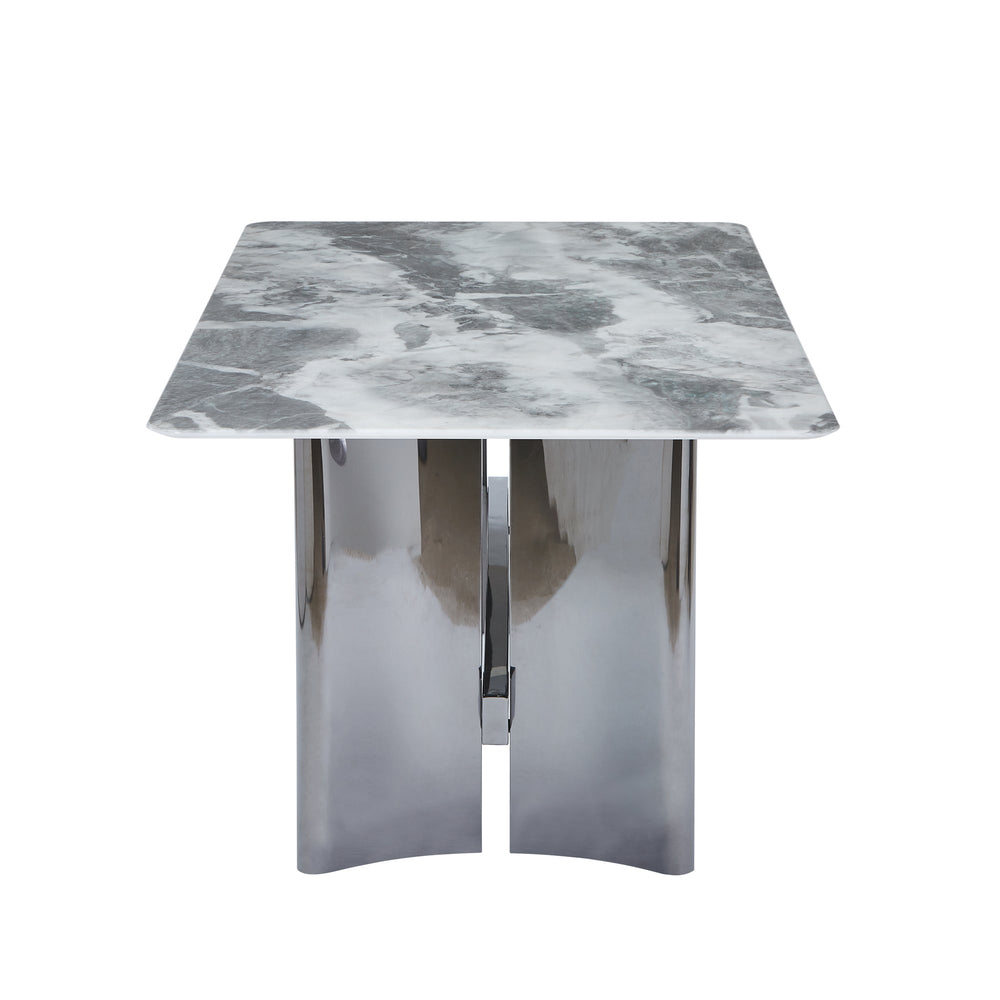 Luxe Stone Dining Table