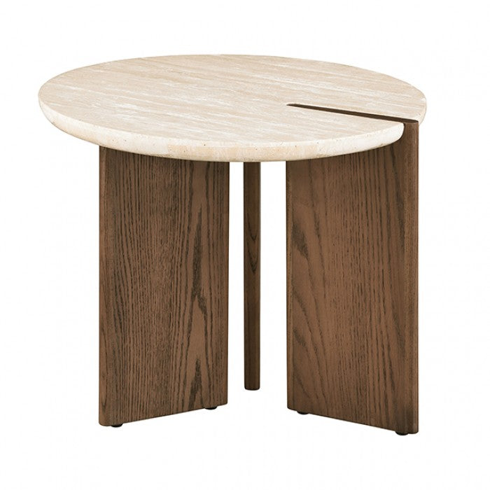 Kelsy Round End Table