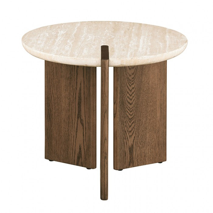 Kelsy Round End Table