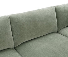 Austin Mid-Century Modern Sectional, Right Chaise