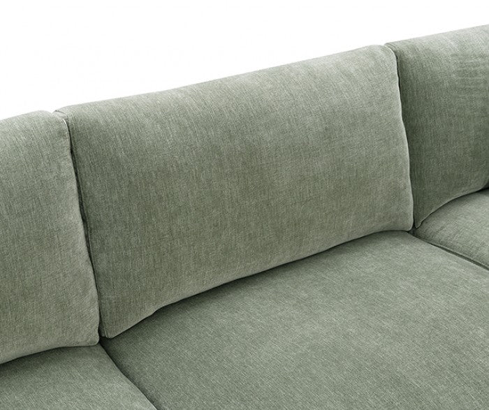 Austin Mid-Century Modern Sectional, Left Chaise