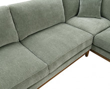 Austin Mid-Century Modern Sectional, Right Chaise