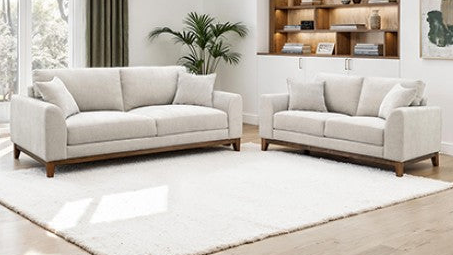 Austin Mid-Century Modern Loveseat