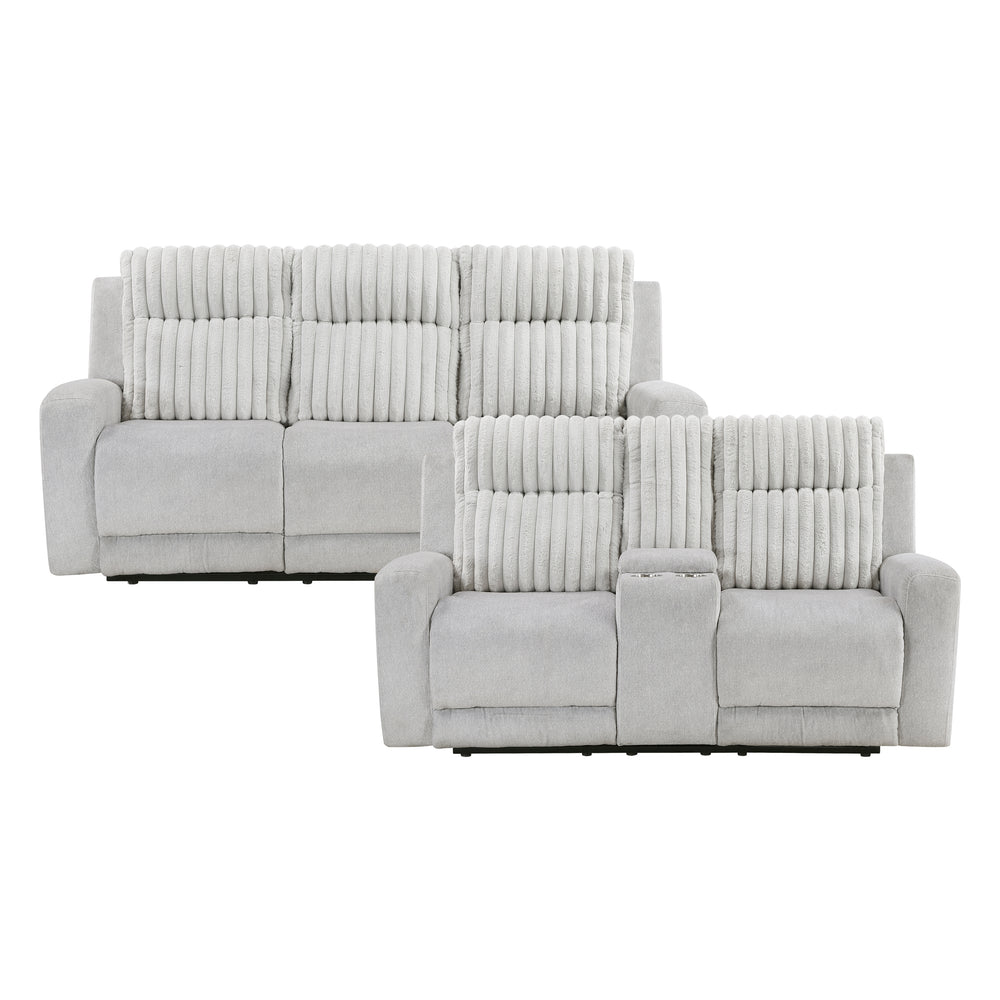 Benton 2pc Set: Sofa, Love
