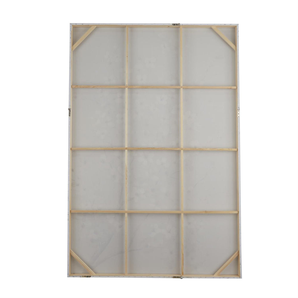 White Floral Branch Canvas Wall Art, 84