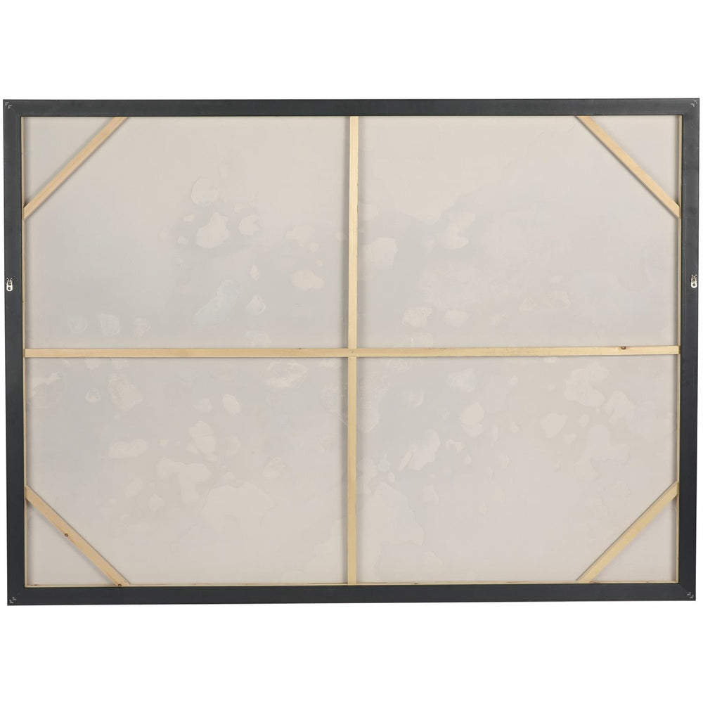 Framed Canvas Abstract Wall Art with Gold Foil Accent, 65
