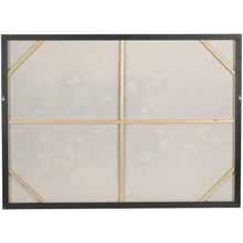 Framed Canvas Abstract Wall Art with Gold Foil Accent, 65