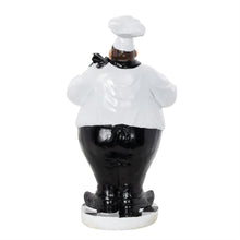 White Polystone Chef Wine Holder, 2-Bottle, 24