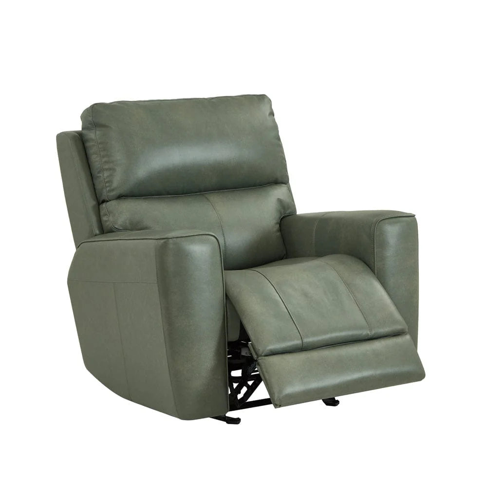 Venezia Cement Leather Power Reclining with Power Headrest