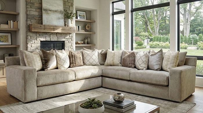 Aspen Oversized Transitional Sectional 126