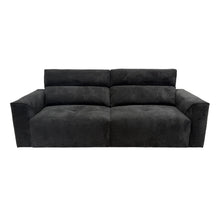 Halden Wall-Hugger Power Reclining Sofa in Black