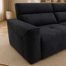 Halden Wall-Hugger Power Reclining Sofa in Black