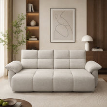 Haven Zero-Wall Power Reclining Sofa in Beige