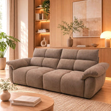 Haven Zero-Wall Power Reclining Sofa in Brown