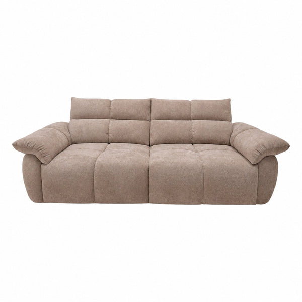 Haven Zero-Wall Power Reclining Sofa in Brown