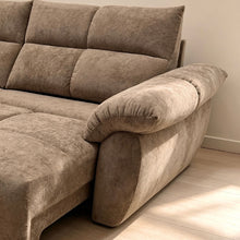 Haven Zero-Wall Power Reclining Sofa in Brown