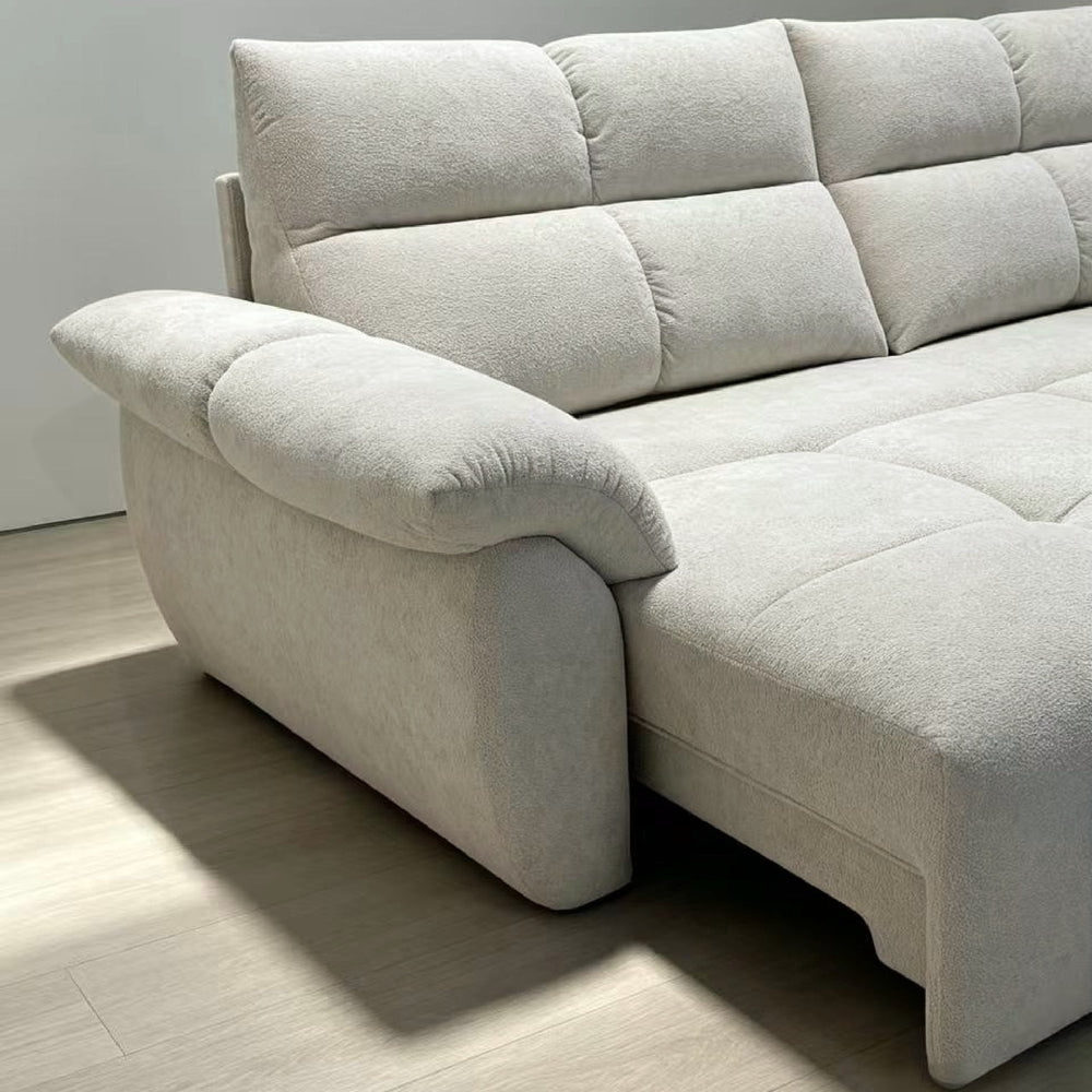 Haven Zero-Wall Power Reclining Sofa in Beige